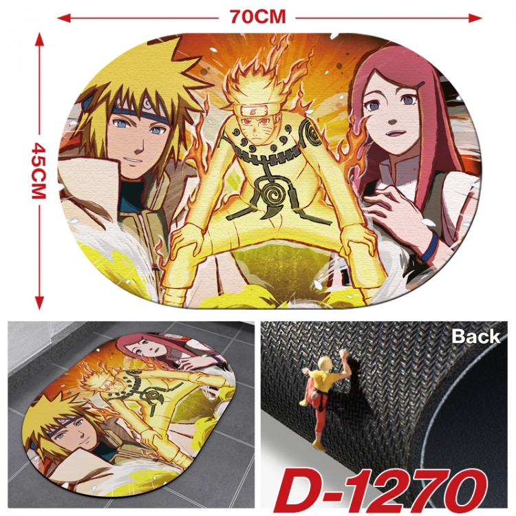 Naruto   Multi-functional digital printing floor mat mouse pad table mat 70x45CM D-1270