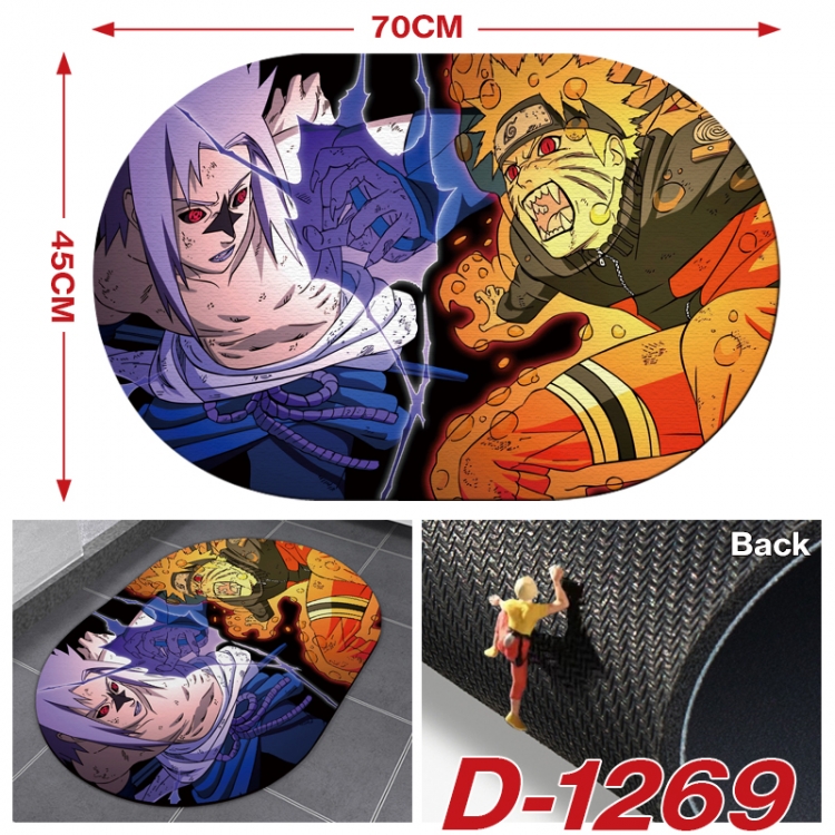 Naruto   Multi-functional digital printing floor mat mouse pad table mat 70x45CM D-1269