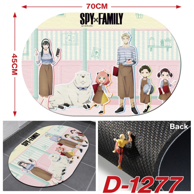 SPY×FAMILY  Multi-functional digital printing floor mat mouse pad table mat 70x45CM D-1277
