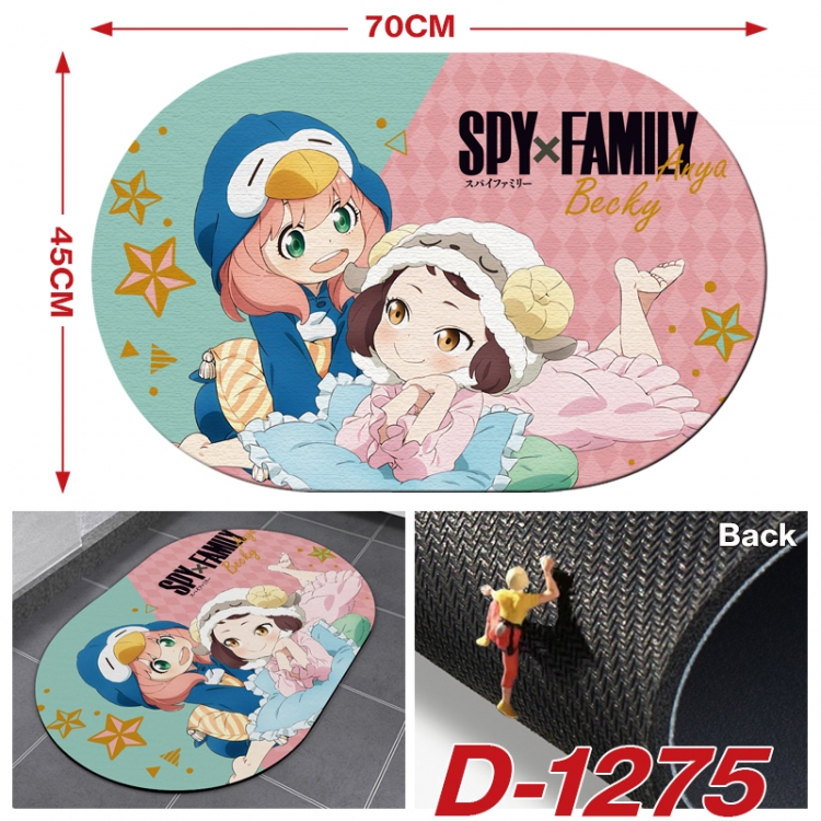 SPY×FAMILY  Multi-functional digital printing floor mat mouse pad table mat 70x45CM D-1275