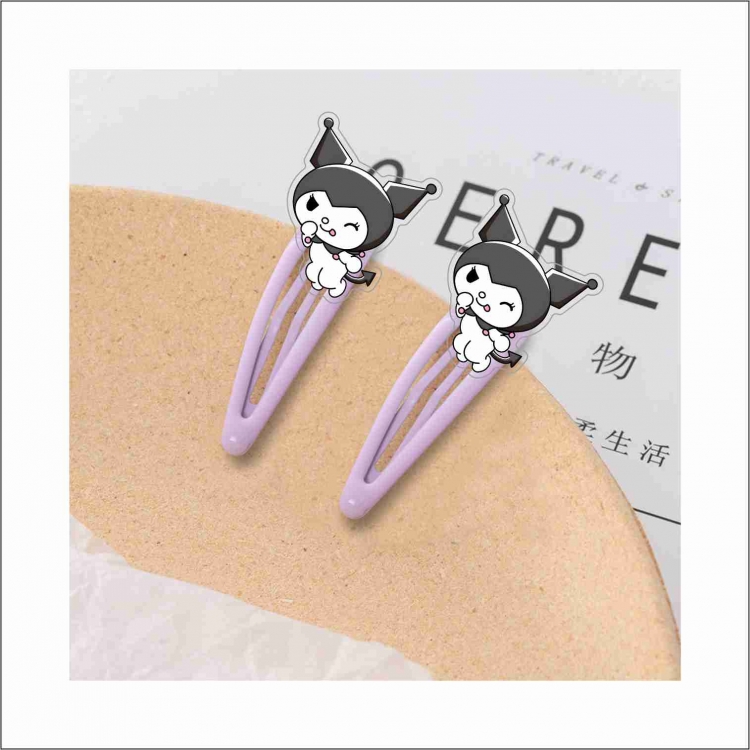 Sanrio Hair clip decoration student clip  price for 10 pcs