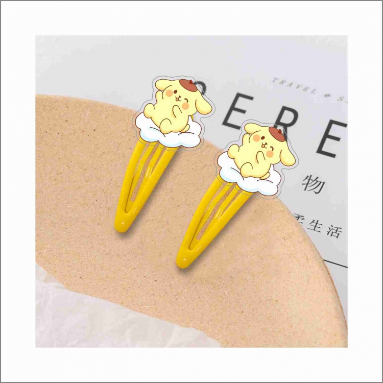 Sanrio Hair clip decoration student clip  price for 10 pcs