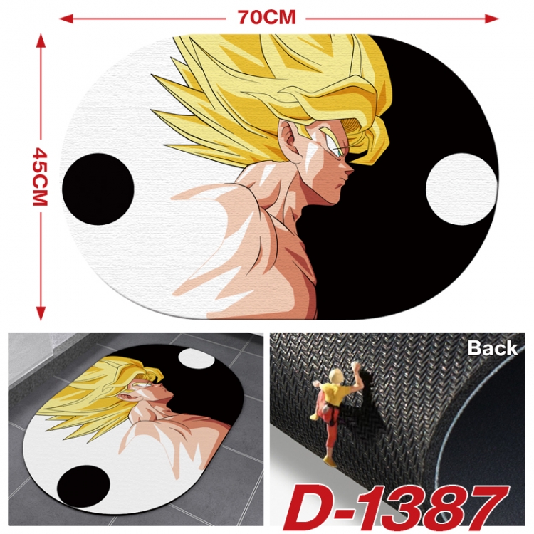 DRAGON BALL   Multi-functional digital printing floor mat mouse pad table mat 70x45CM D-1387