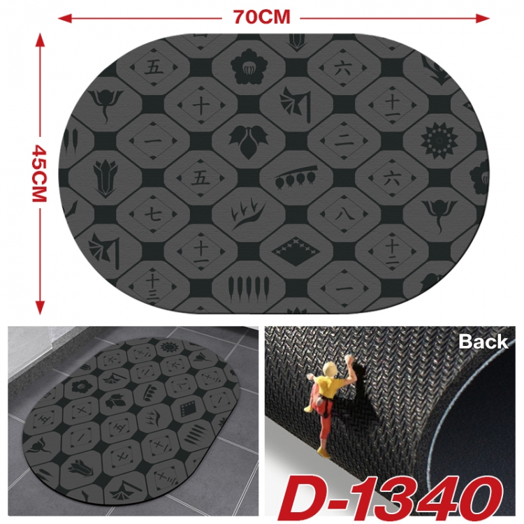 Bleach  Multi-functional digital printing floor mat mouse pad table mat 70x45CM D-1340