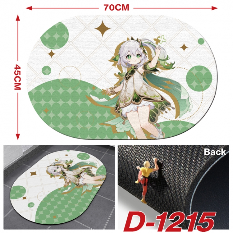 Genshin Impact  Multi-functional digital printing floor mat mouse pad table mat 70x45CM D-1215