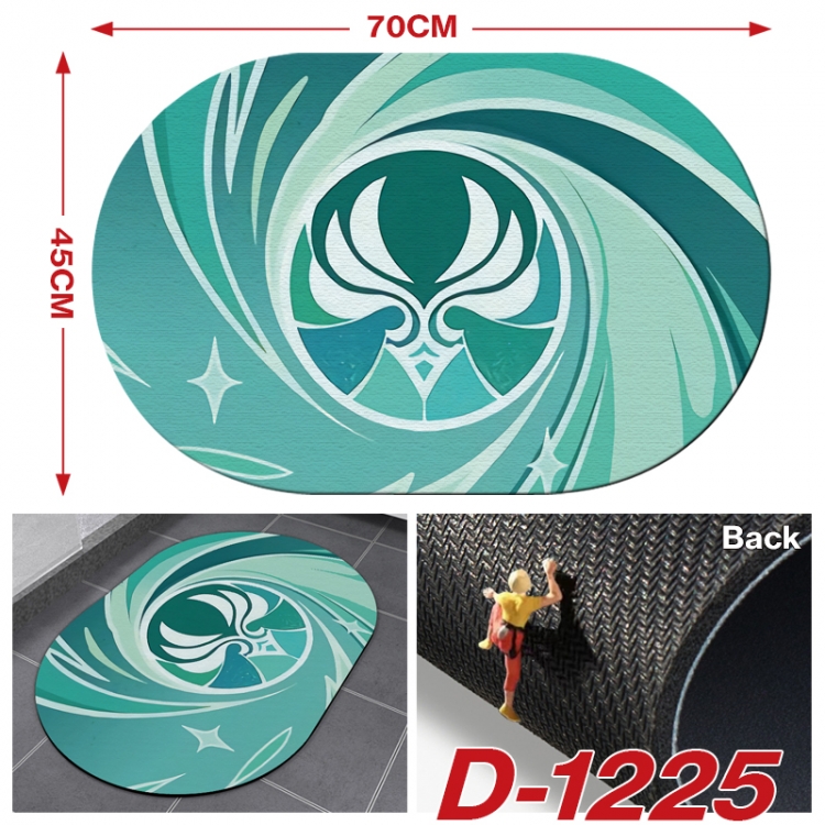 Genshin Impact  Multi-functional digital printing floor mat mouse pad table mat 70x45CM D-1225