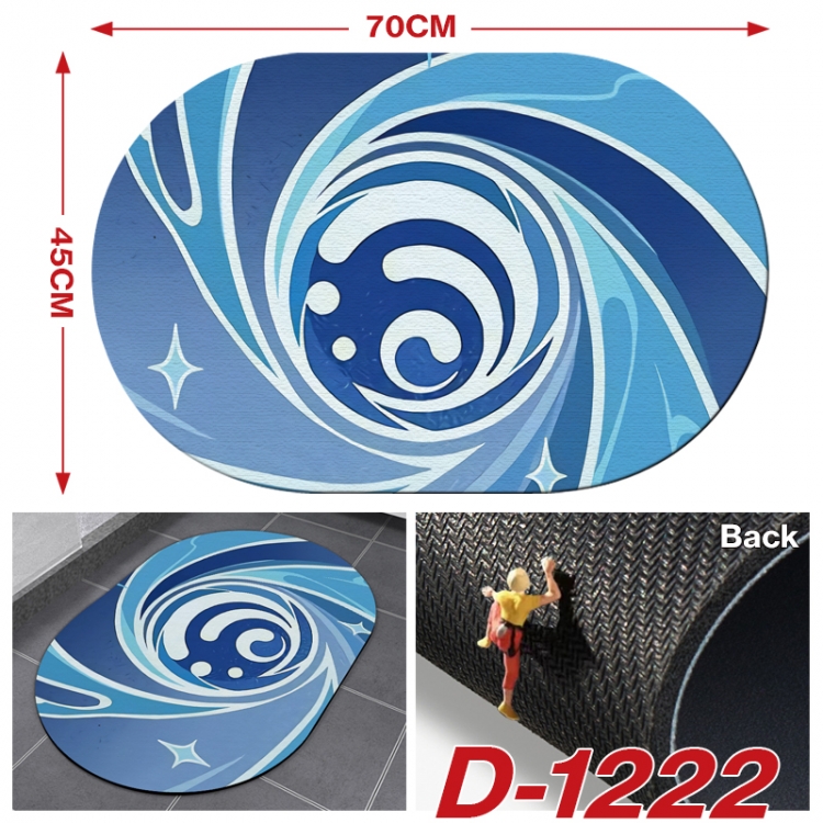 Genshin Impact  Multi-functional digital printing floor mat mouse pad table mat 70x45CM D-1222