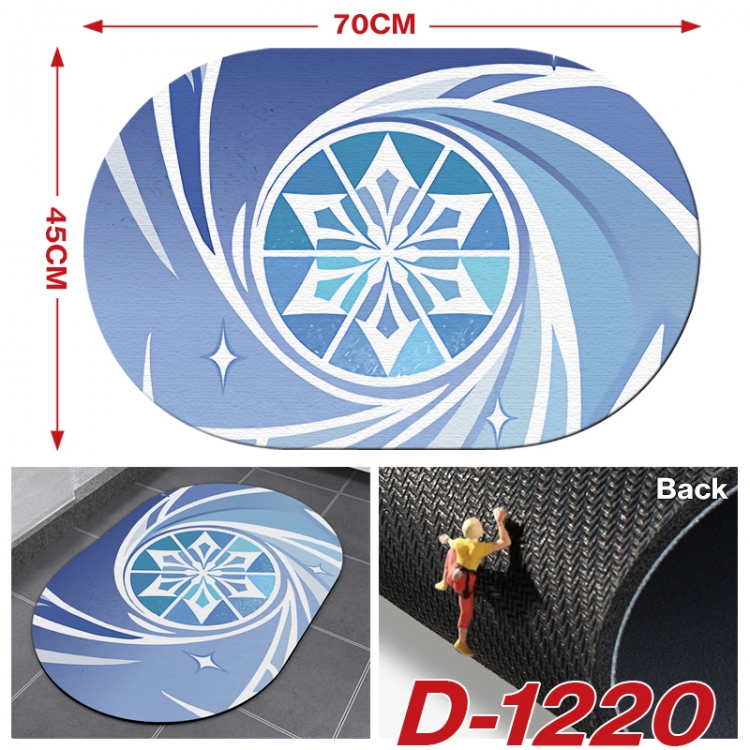 Genshin Impact  Multi-functional digital printing floor mat mouse pad table mat 70x45CM D-1220