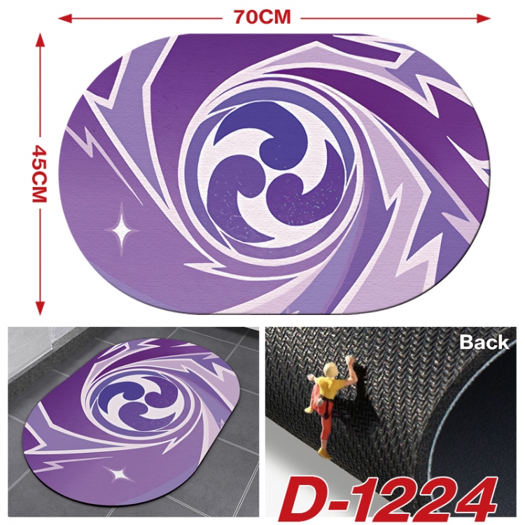 Genshin Impact  Multi-functional digital printing floor mat mouse pad table mat 70x45CM D-1224