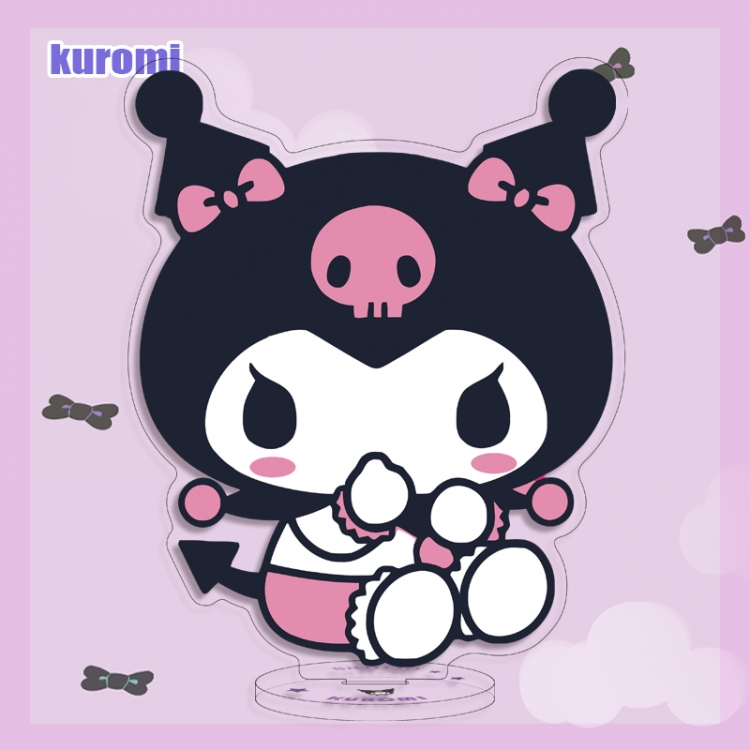 Kuromi cartoon characters acrylic Standing Plates Keychain 16cm