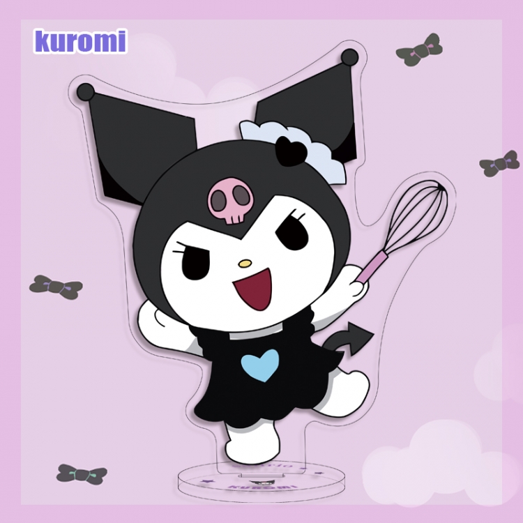 Kuromi cartoon characters acrylic Standing Plates Keychain 16cm