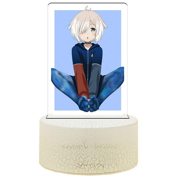 Yuki Yuna is a brave Inubouzaki.Fuu Acrylic night light 16 kinds of color changing USB interface box 14X7X4CM white base