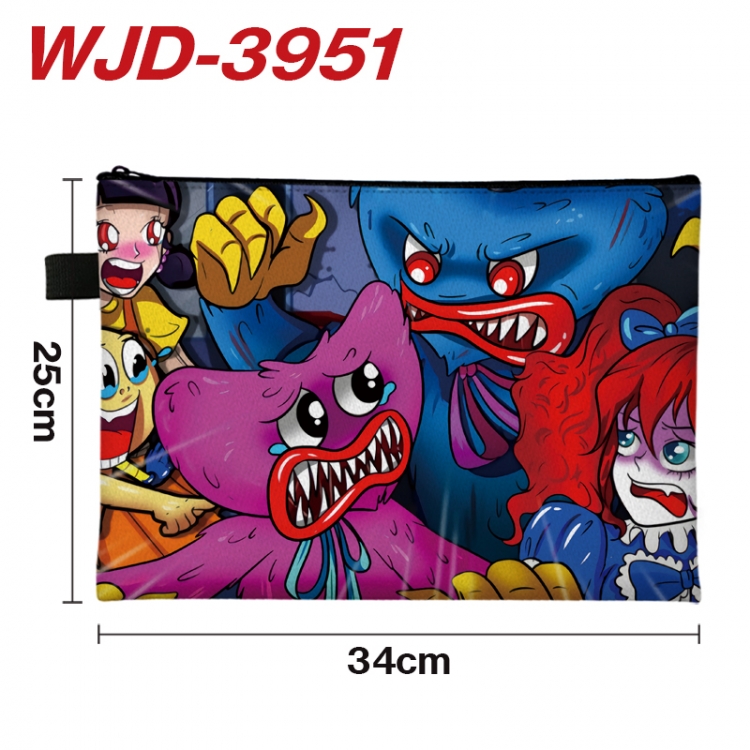 Poppy Playtime Anime Full Color A4 Document Bag 34x25cm WJD-3951