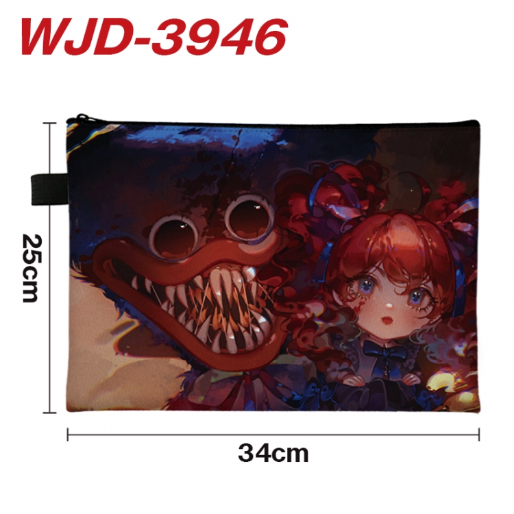 Poppy Playtime Anime Full Color A4 Document Bag 34x25cm  WJD-3946