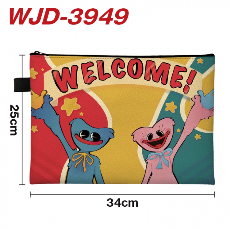 Poppy Playtime Anime Full Color A4 Document Bag 34x25cm WJD-3949