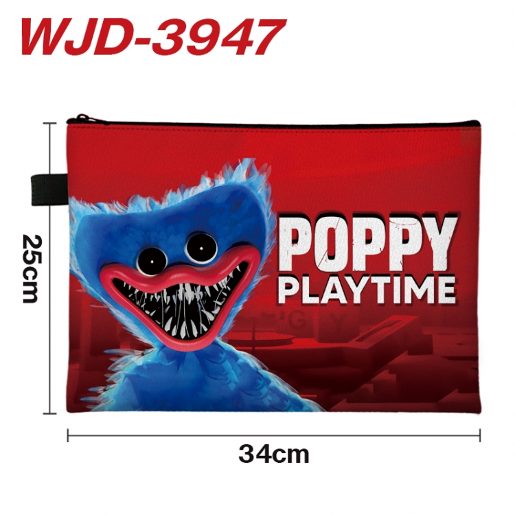 Poppy Playtime Anime Full Color A4 Document Bag 34x25cm WJD-3947