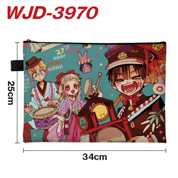 Toilet-bound Hanako-kun  Anime Full Color A4 Document Bag 34x25cm WJD-3970