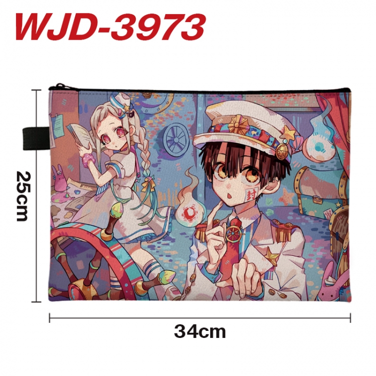 Toilet-bound Hanako-kun  Anime Full Color A4 Document Bag 34x25cm WJD-3973