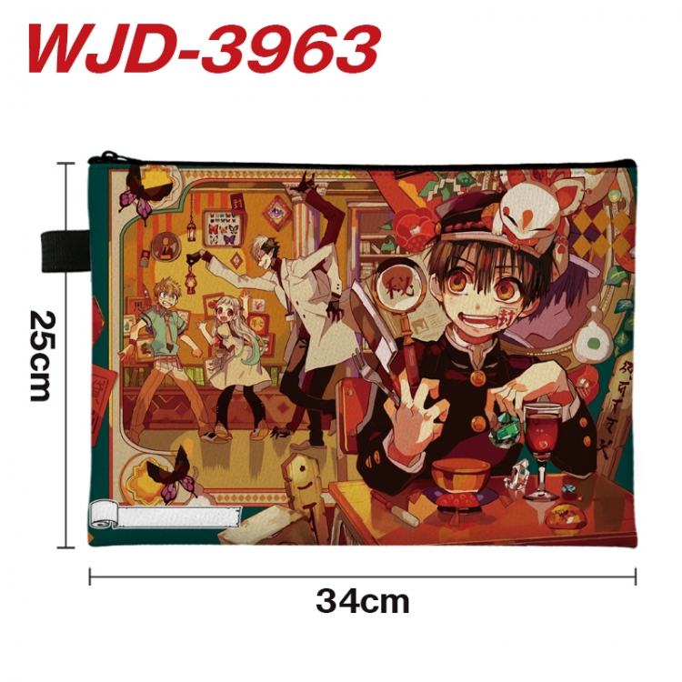 Toilet-bound Hanako-kun  Anime Full Color A4 Document Bag 34x25cm  WJD-3963