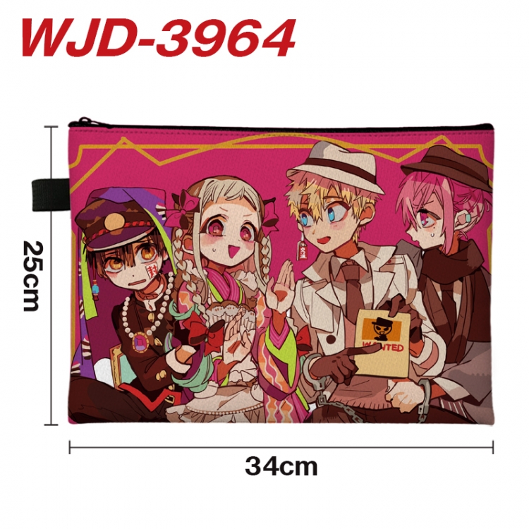 Toilet-bound Hanako-kun  Anime Full Color A4 Document Bag 34x25cm WJD-3964