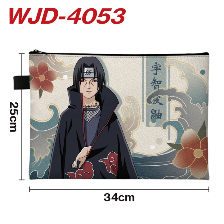 Naruto Anime Full Color A4 Document Bag 34x25cm WJD-4053