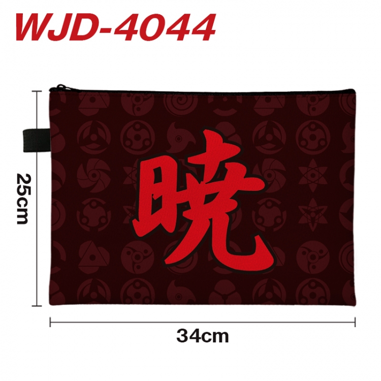 Naruto Anime Full Color A4 Document Bag 34x25cm  WJD-4044