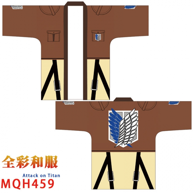 Shingeki no Kyojin Anime peripheral full color kimono one size MQH-459