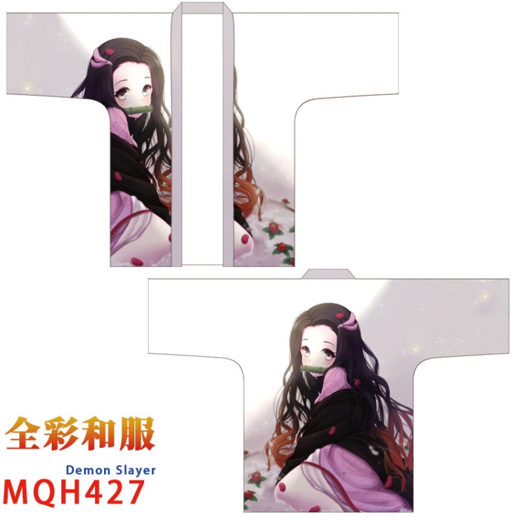 Demon Slayer Kimets Anime peripheral full color kimono one size MQH-427