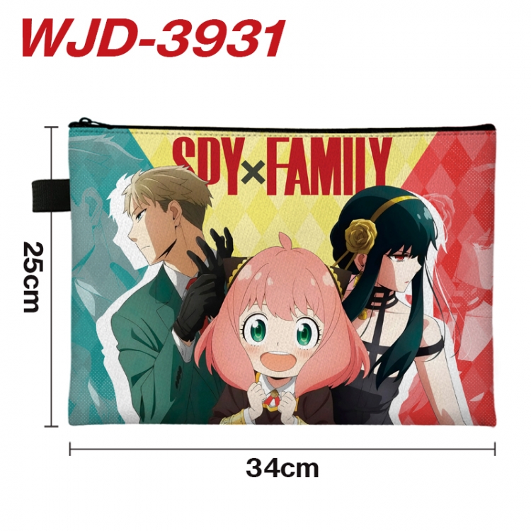 SPY×FAMILY Anime Full Color A4 Document Bag 34x25cm WJD-3931