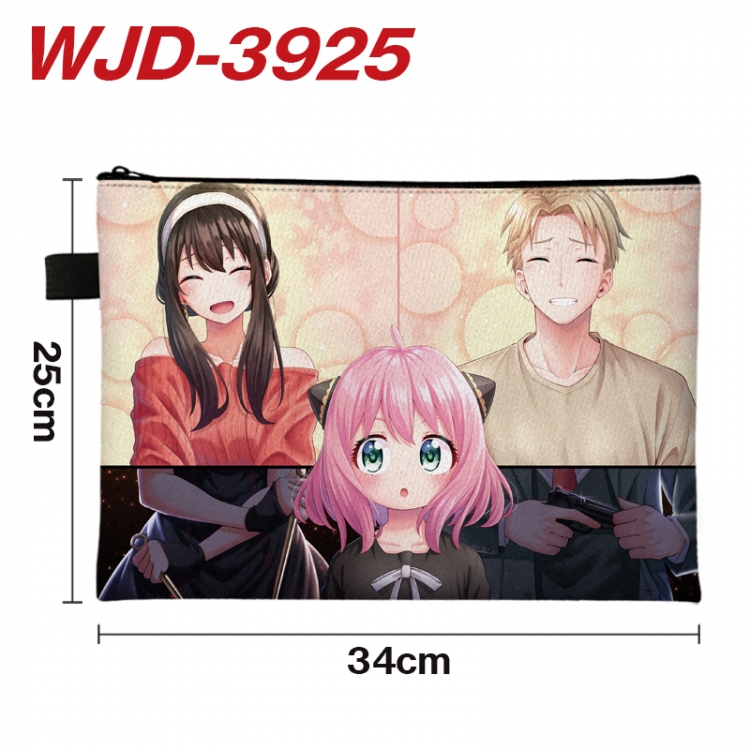 SPY×FAMILY Anime Full Color A4 Document Bag 34x25cm WJD-3925