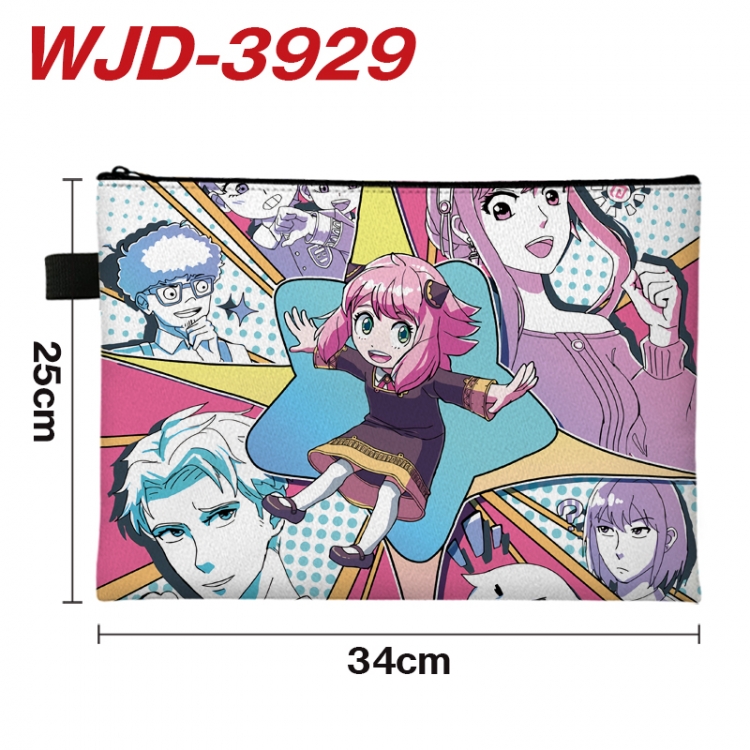 SPY×FAMILY Anime Full Color A4 Document Bag 34x25cm WJD-3929