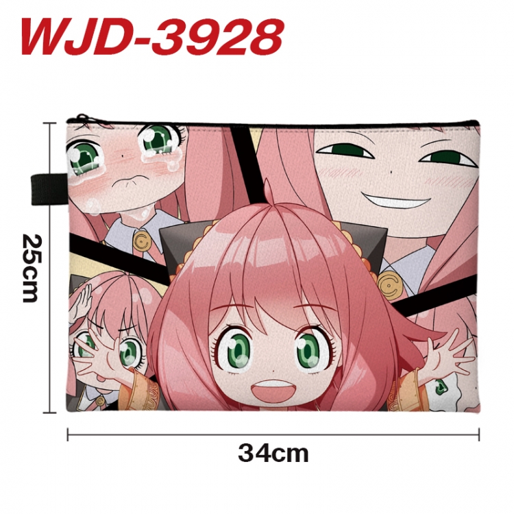 SPY×FAMILY Anime Full Color A4 Document Bag 34x25cm WJD-3928