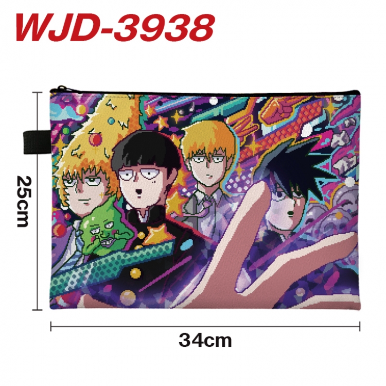 lurenchaoneng100 Anime Full Color A4 Document Bag 34x25cm WJD-3938