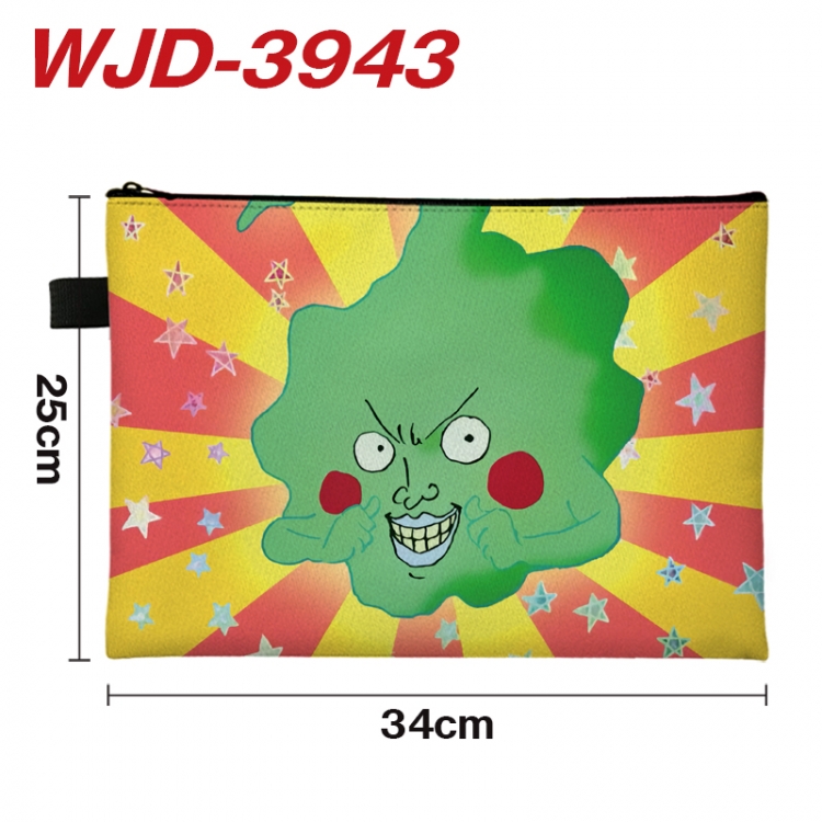 lurenchaoneng100 Anime Full Color A4 Document Bag 34x25cm WJD-3943