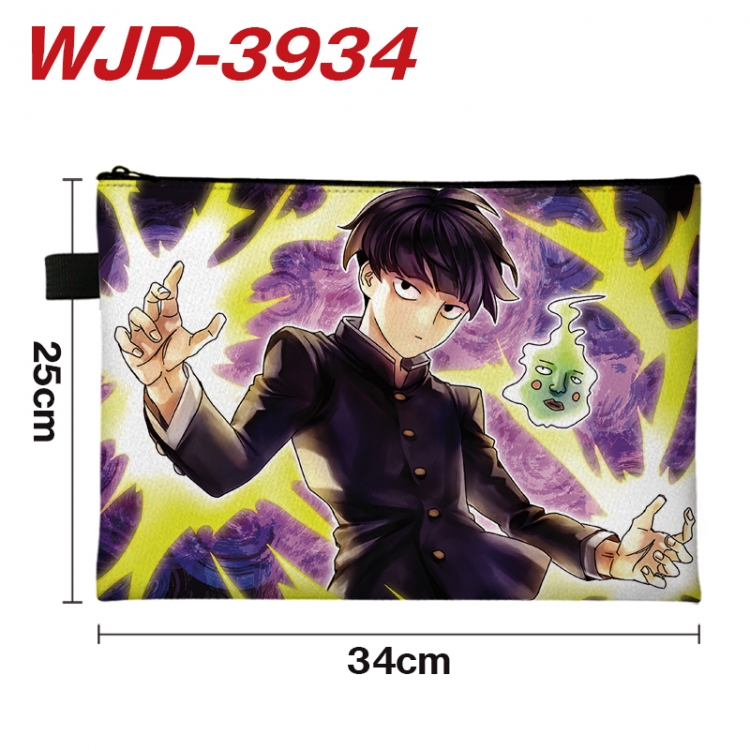 lurenchaoneng100 Anime Full Color A4 Document Bag 34x25cm WJD-3934