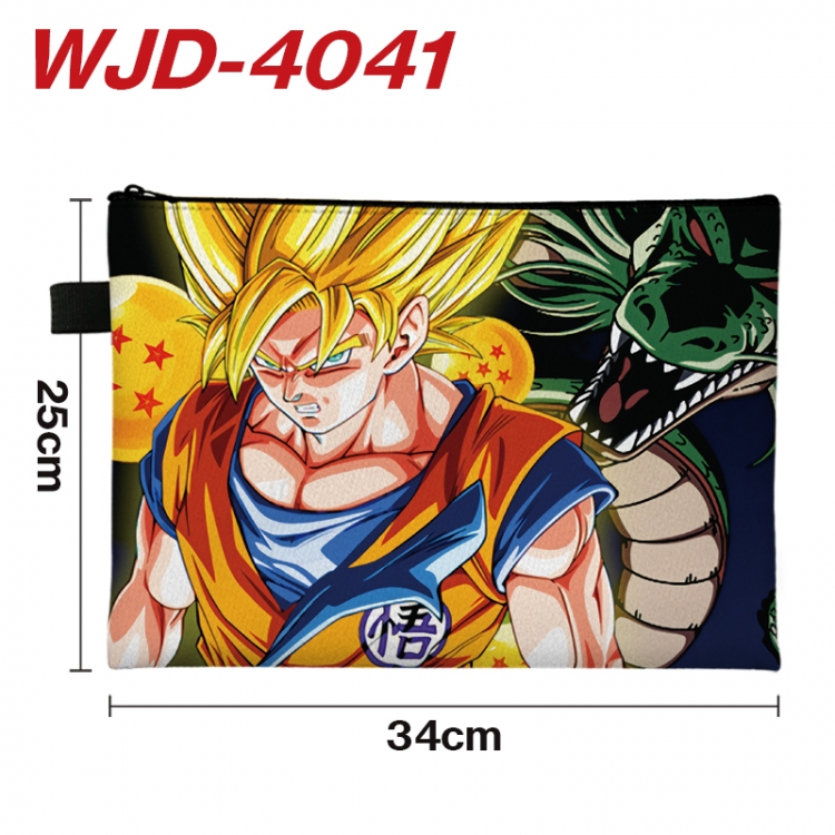 DRAGON BALLAnime Full Color A4 Document Bag 34x25cm WJD-4041