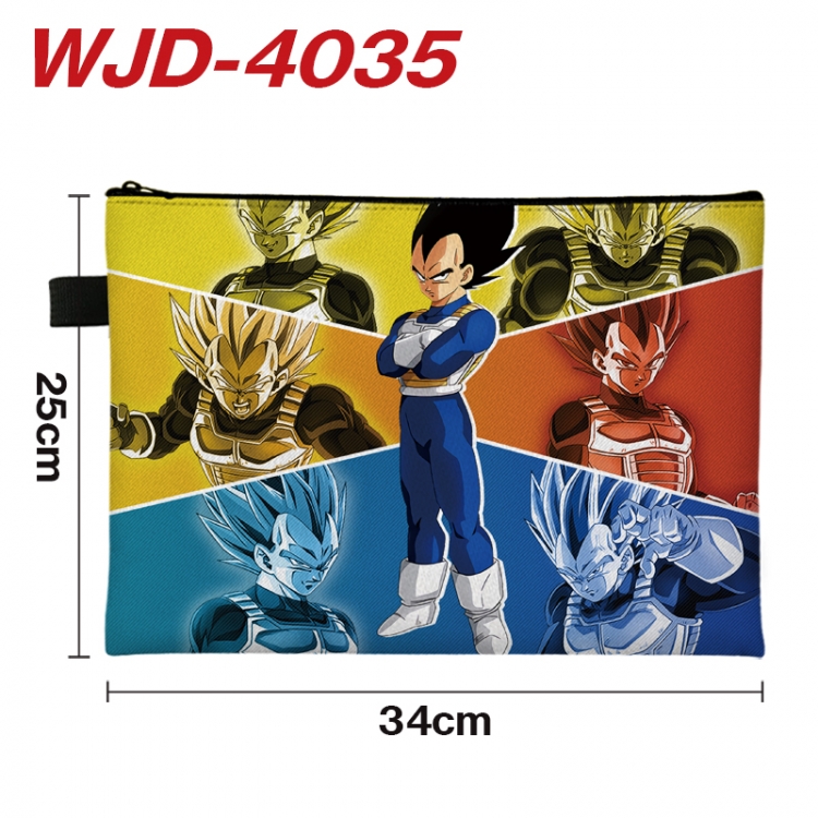 DRAGON BALLAnime Full Color A4 Document Bag 34x25cm WJD-4035