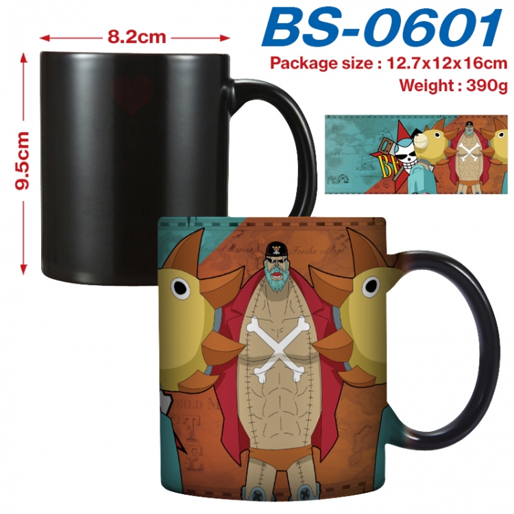 One Piece  Anime high-temperature color-changing printing ceramic mug 400ml BS-0601