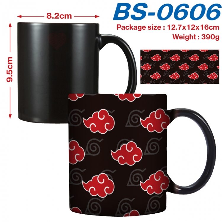 Naruto  Anime high-temperature color-changing printing ceramic mug 400ml BS-0606