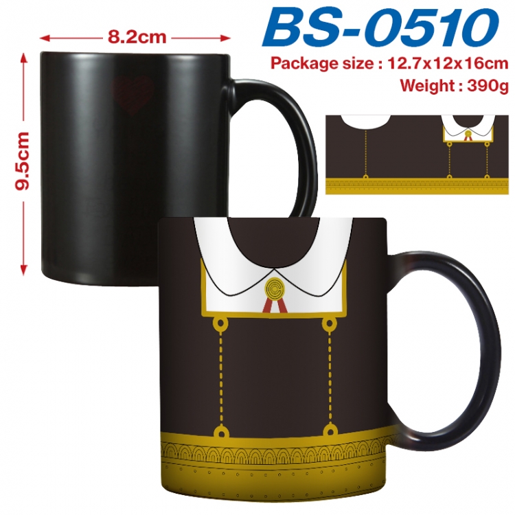 SPY×FAMILY  Anime high-temperature color-changing printing ceramic mug 400ml BS-0510