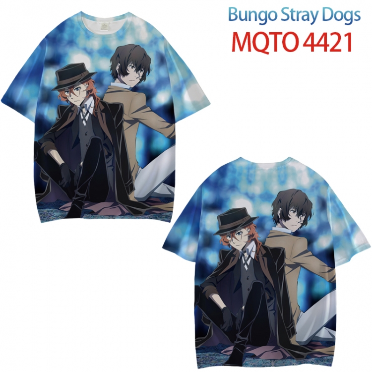 Bungo Stray Dogs Full color printed short sleeve T-shirt from XXS to 4XL MQTO-4421