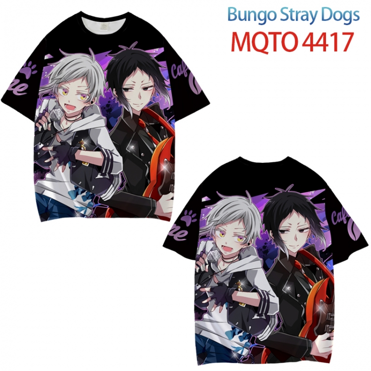 Bungo Stray Dogs Full color printed short sleeve T-shirt from XXS to 4XL MQTO-4417