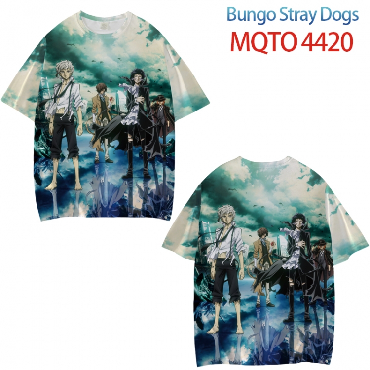 Bungo Stray Dogs Full color printed short sleeve T-shirt from XXS to 4XL MQTO-4420