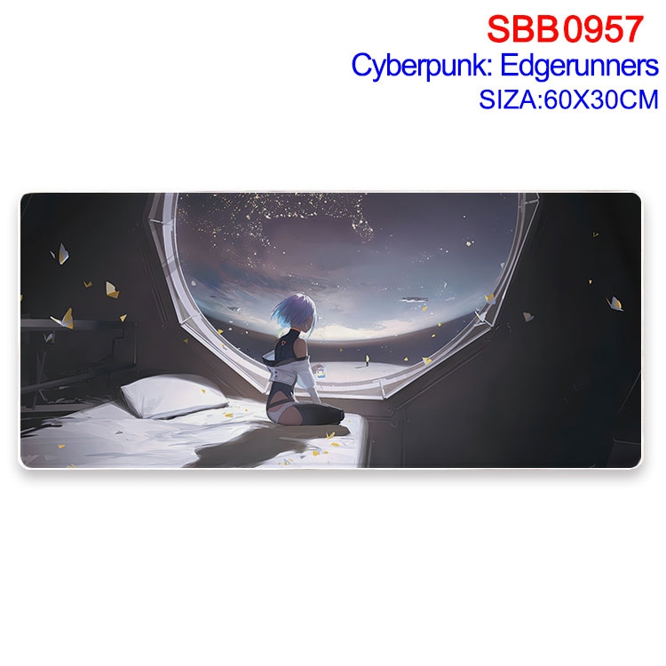 Cyberpunk Animation peripheral locking mouse pad 60X30cm SBB-957