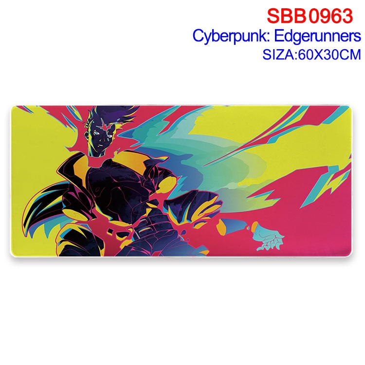 Cyberpunk Animation peripheral locking mouse pad 60X30cm  SBB-963