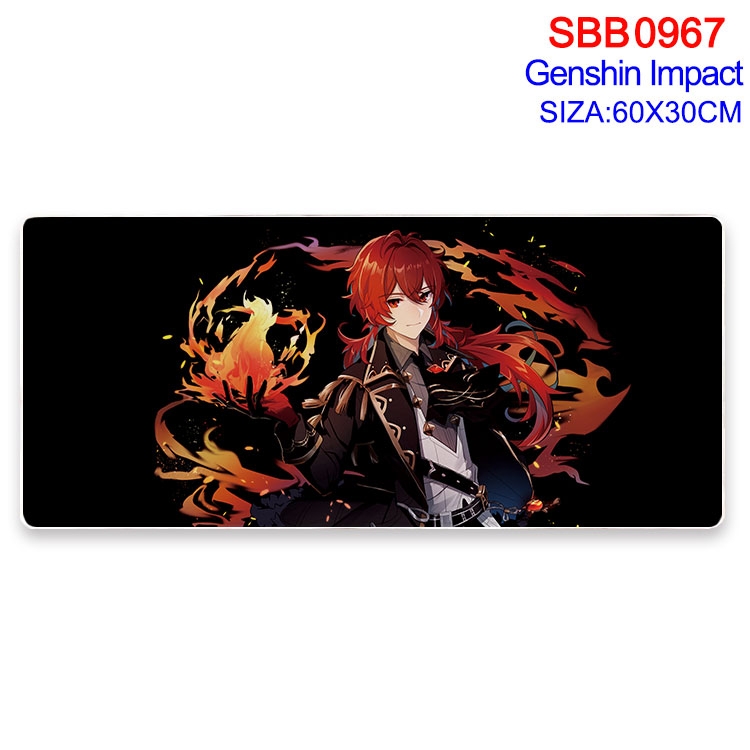 Genshin Impact Animation peripheral locking mouse pad 60X30cm SBB-967