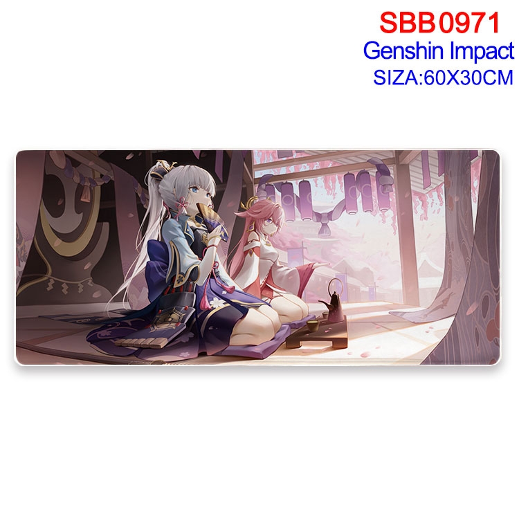 Genshin Impact Animation peripheral locking mouse pad 60X30cm SBB-971