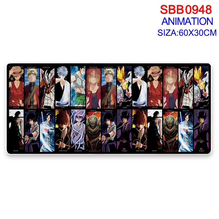 Animation peripheral locking mouse pad 60X30cm SBB-948