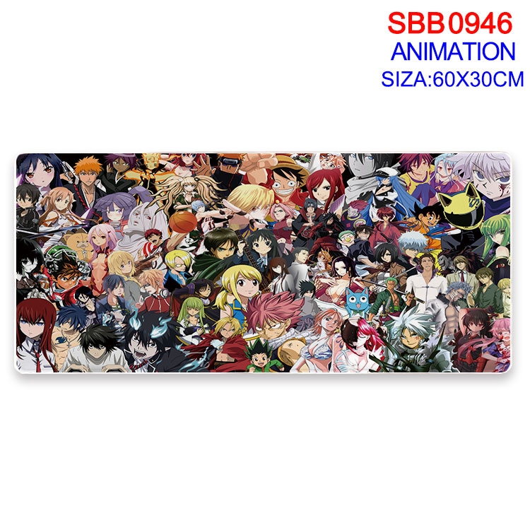 Animation peripheral locking mouse pad 60X30cm SBB-946