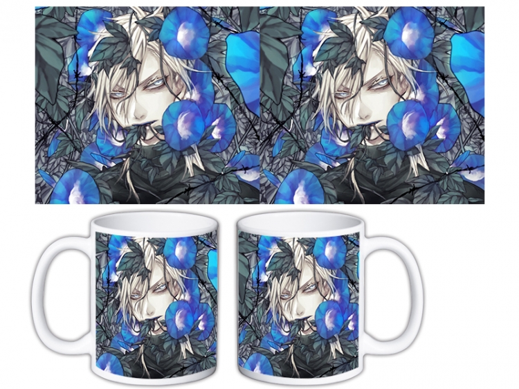 JoJos Bizarre Adventure Anime color printing ceramic mug cup price for 5 pcs MKB-741